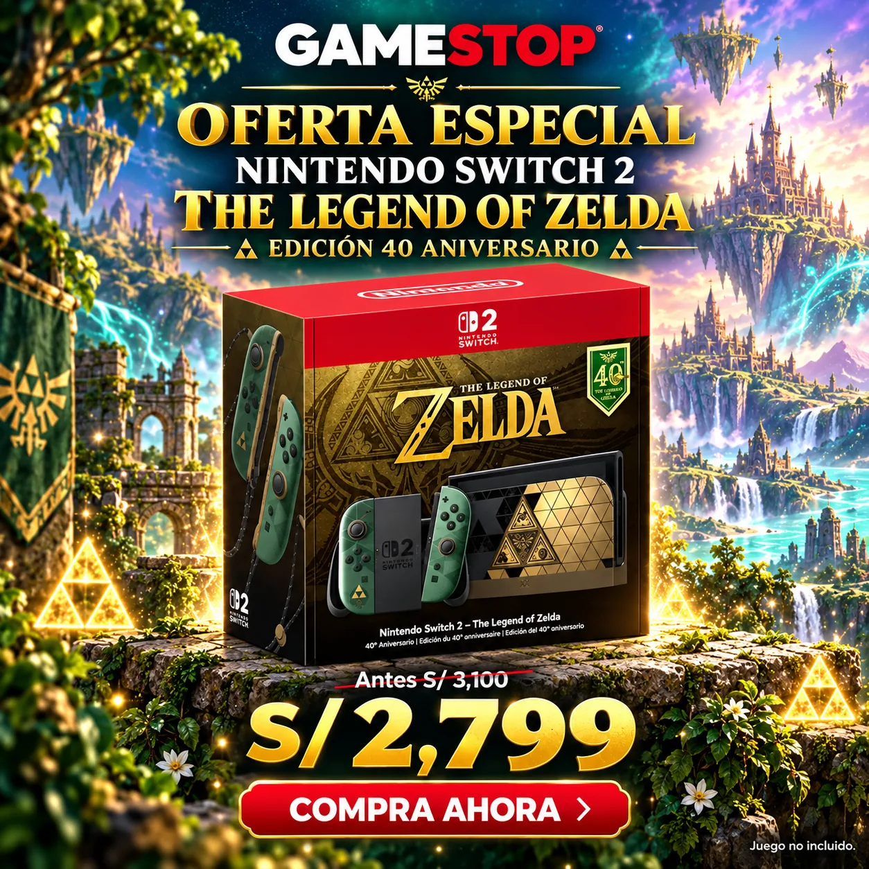 Promoción móvil 3 de GAMESTOP